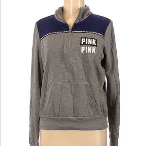 VS PINK Quarter Zip Sweatshirt